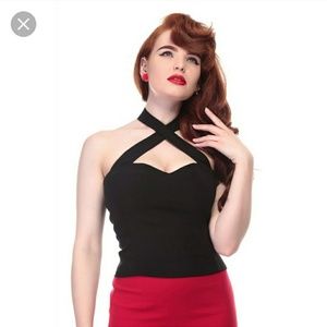 Collectif Penny Pinup Top